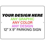 Doberman Gear Parking Sign