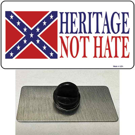 Heritage Not Hate Flag Novelty Metal Hat Pin