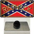 Redneck Confederate Flag Novelty Metal Hat Pin