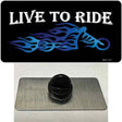 Live To Ride Novelty Metal Hat Pin