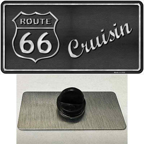 Route 66 Cruisin Novelty Metal Hat Pin