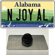 N Joy AL Alabama Novelty Metal Hat Pin