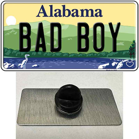 Bad Boy Alabama Novelty Metal Hat Pin