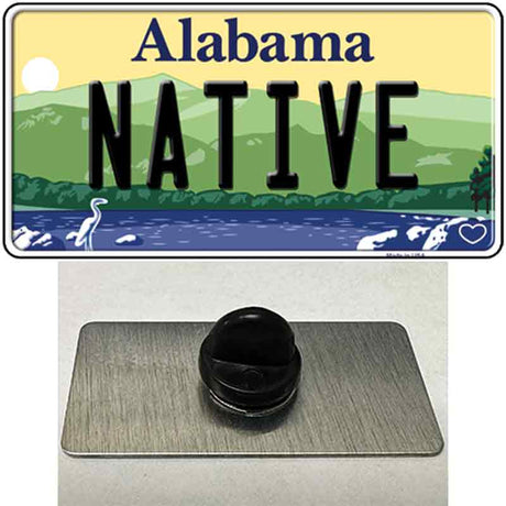 Native Alabama Novelty Metal Hat Pin