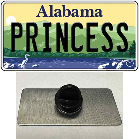 Princess Alabama Novelty Metal Hat Pin