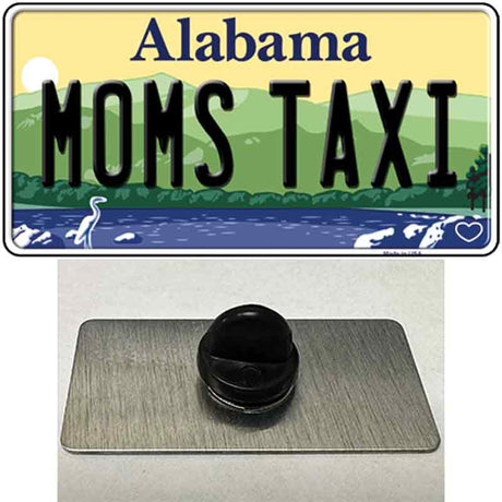 Moms Taxi Alabama Novelty Metal Hat Pin