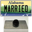 Married Alabama Novelty Metal Hat Pin