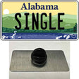 Single Alabama Novelty Metal Hat Pin