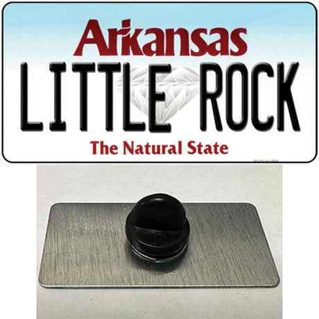 Little Rock Arkansas Novelty Metal Hat Pin