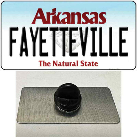 Fayetteville Arkansas Novelty Metal Hat Pin