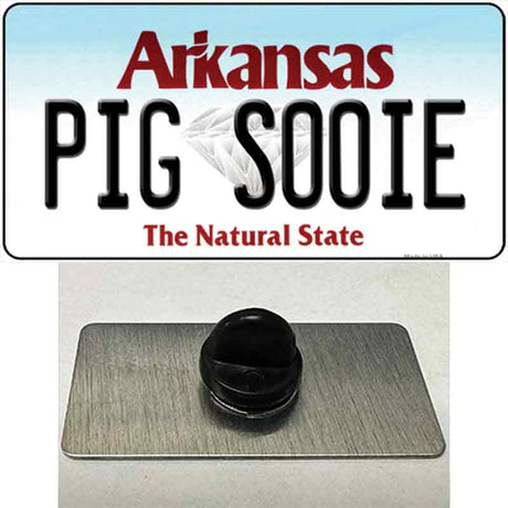 Pig Sooie Arkansas Novelty Metal Hat Pin