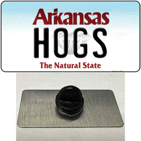 Hogs Arkansas Novelty Metal Hat Pin