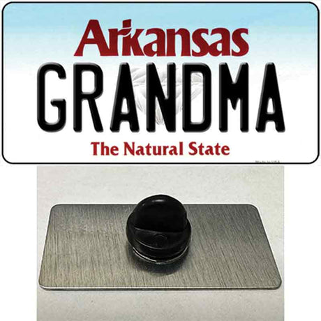 Grandma Arkansas Novelty Metal Hat Pin