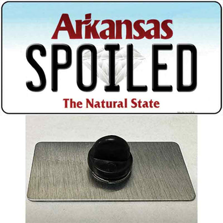 Spoiled Arkansas Novelty Metal Hat Pin