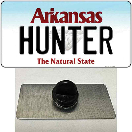 Hunter Arkansas Novelty Metal Hat Pin