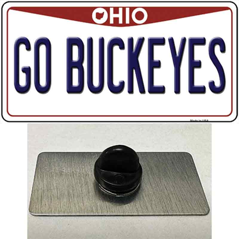 Go Buckeyes Ohio Novelty Metal Hat Pin