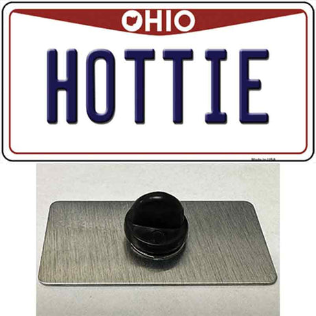 Hottie Ohio Novelty Metal Hat Pin