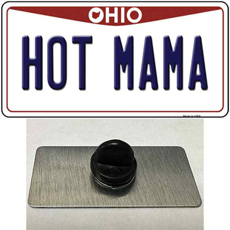 Hot Mama Ohio Novelty Metal Hat Pin