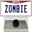 Zombie Ohio Novelty Metal Hat Pin