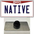 Native Ohio Novelty Metal Hat Pin