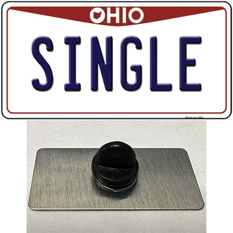 Single Ohio Novelty Metal Hat Pin