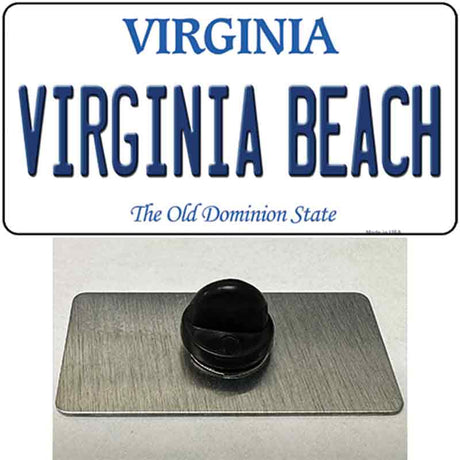 Virginia Beach Virginia Novelty Metal Hat Pin