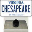 Chesapeake Virginia Novelty Metal Hat Pin