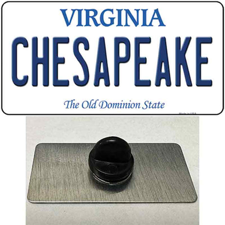 Chesapeake Virginia Novelty Metal Hat Pin