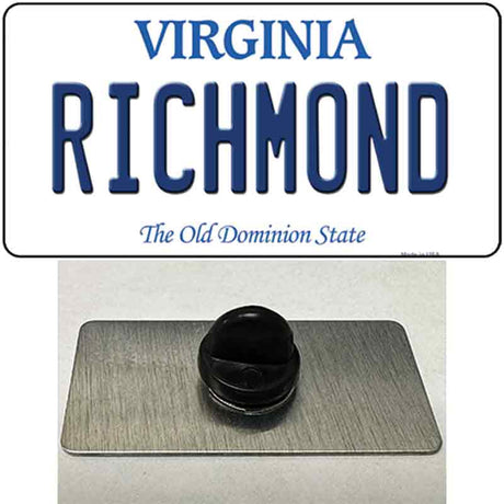 Richmond Virginia Novelty Metal Hat Pin