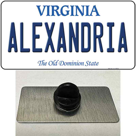 Alexandria Virginia Novelty Metal Hat Pin