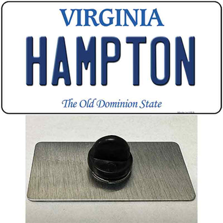 Hampton Virginia Novelty Metal Hat Pin