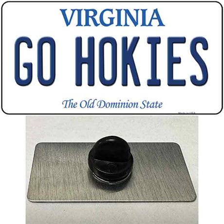 Go Hokies Virginia Novelty Metal Hat Pin