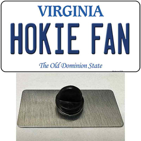 Hokie Fan Virginia Novelty Metal Hat Pin