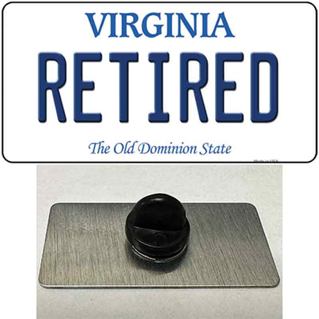 Retired Virginia Novelty Metal Hat Pin