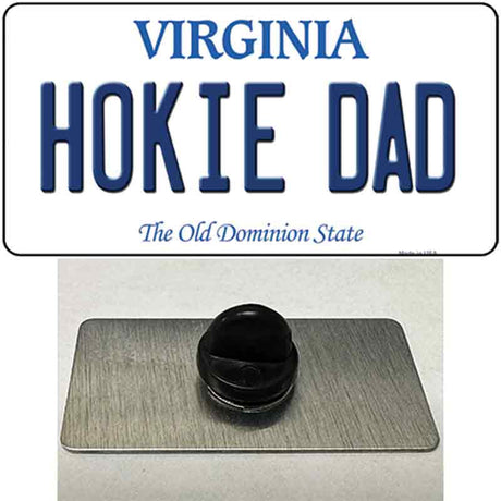 Hokie Dad Virginia Novelty Metal Hat Pin