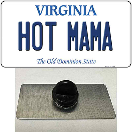 Hot Mama Virginia Novelty Metal Hat Pin