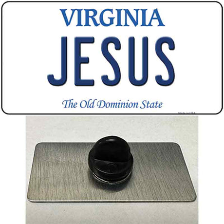 Jesus Virginia Novelty Metal Hat Pin