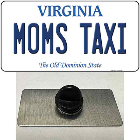 Moms Taxi Virginia Novelty Metal Hat Pin