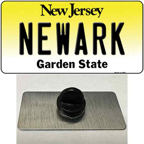 Newark New Jersey Novelty Metal Hat Pin