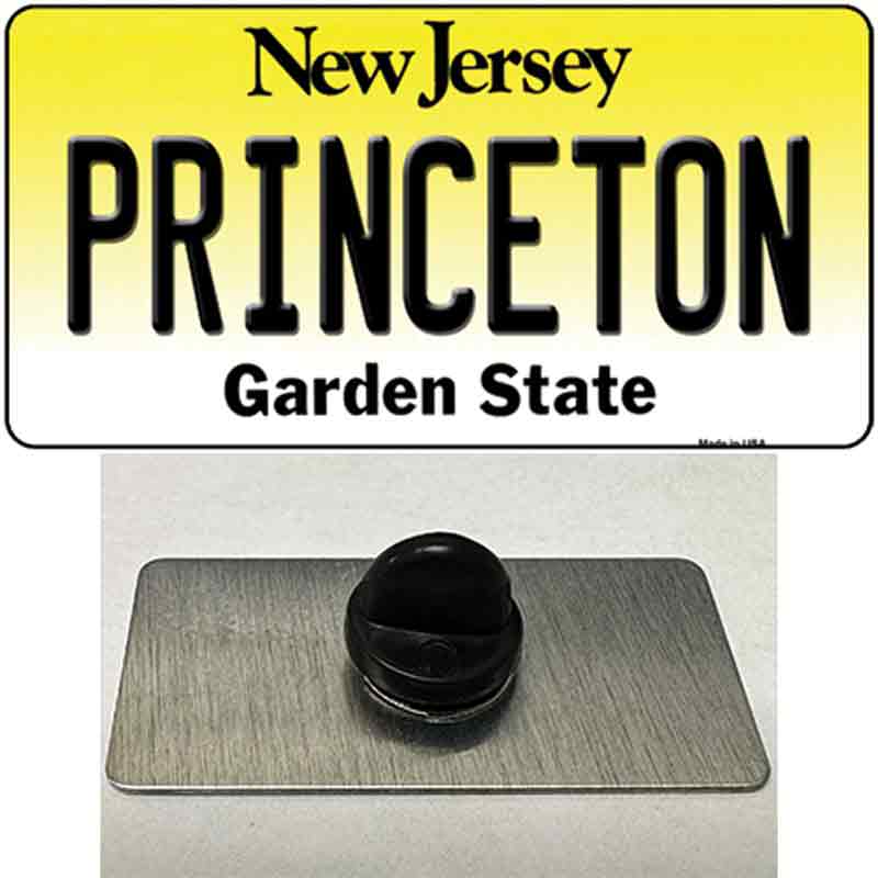 Princeton New Jersey Novelty Metal Hat Pin