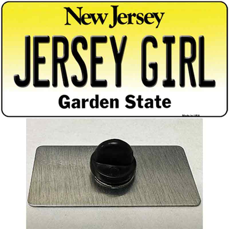 Jersey Girl New Jersey Novelty Metal Hat Pin