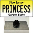 Princess New Jersey Novelty Metal Hat Pin