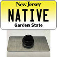 Native New Jersey Novelty Metal Hat Pin