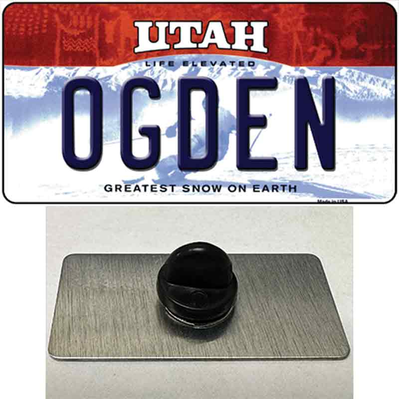 Ogden Utah Novelty Metal Hat Pin