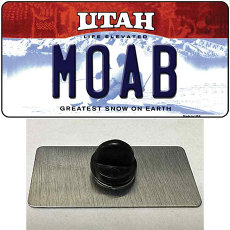 Moab Utah Novelty Metal Hat Pin