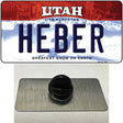 Heber Utah Novelty Metal Hat Pin