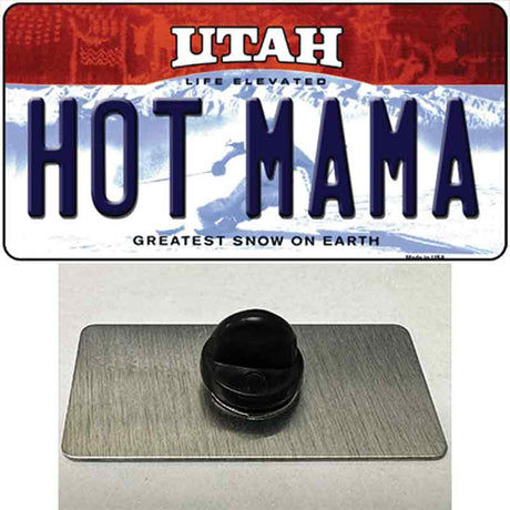 Hot Mama Utah Novelty Metal Hat Pin