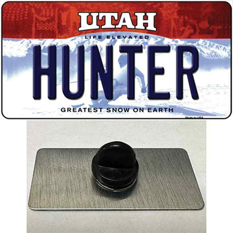 Hunter Utah Novelty Metal Hat Pin