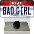 Bad Girl Utah Novelty Metal Hat Pin