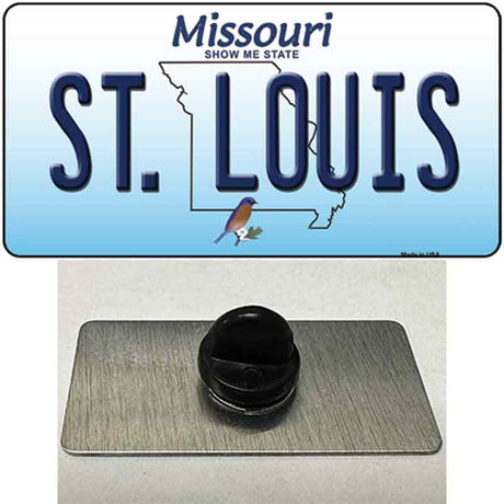 St Louis Missouri Novelty Metal Hat Pin